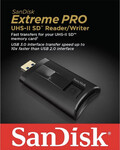 Czytnik kart SanDisk Extreme Pro UHS II USB 3.0 czarny-wysuwany