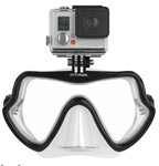 Maska nurkowa Octomask Frameless Clear 202 do GoPro (uszkodzone mocowanie)