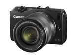 Aparat cyfrowy Canon EOS M czarny + ob. 18-55 mm IS STM + lampa 90EX