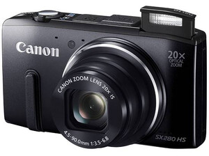 Aparat cyfrowy Canon PowerShot SX280 HS czarny