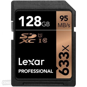Karta pamięci Lexar SDXC 128GB 633x 95MB/s UHS-I U1
