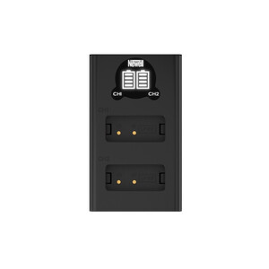 Ładowarka dwukanałowa Newell DL-USB-C do akumulatorów LP-E17