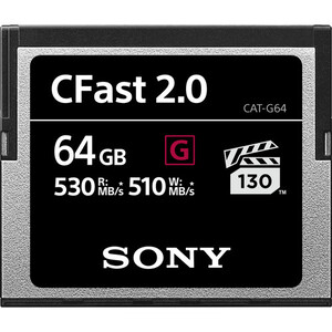 Karta pamięci Sony CFast 2.0 64GB 530MB/S