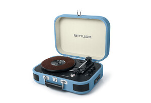Gramofon Muse Turntable micro MT-201BTB Bluetooth AUX in