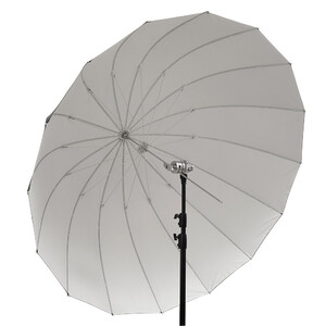 Głęboki parasol GlareOne 160 cm biały