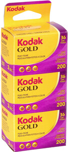 Film kolorowy Kodak Gold 200 3szt 