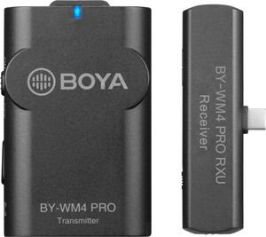 Mikrofon bezprzewodowy Boya BY-WM4 Pro K5 dla urządzeń ze złączem typu C (1 TX+1 RX)