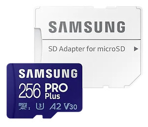 Karta Pamięci SD Micro 256 GB Samsung PRO+ (2021)