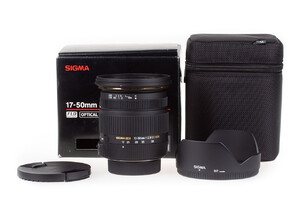 Obiektyw Sigma 17-50 mm f/2.8 EX DC OS HSM do Nikon |K24044|