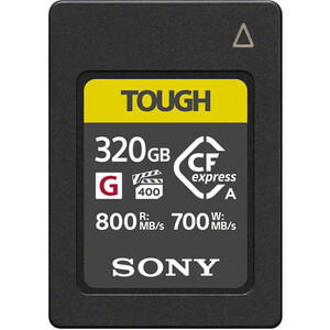 Karta pamięci Sony CFexpress Tough 320GB typu A z serii CEA-G320T