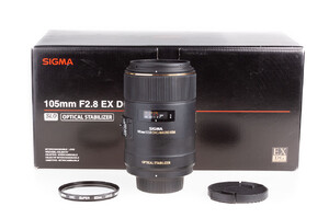 Obiektyw Sigma 105 mm f/2.8 DG OS EX HSM Macro do Nikon |K25162|