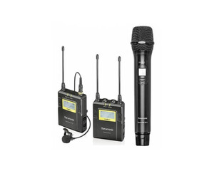 Bezprzewodowy zestaw audio Saramonic UwMic9 RX9 + TX + mikrofon sceniczny HU-9