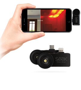 Seek Thermal Compact – kamera termowizyjna do iPhone ze złączem Lightning 300m LW-EAA