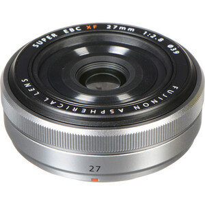 Obiektyw FujiFilm Fujinon XF 27 mm f/2.8 srebrny
