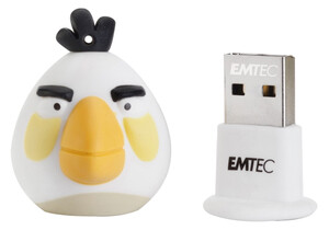 Emtec Pendrive 4GB Angry Birds biały ptak