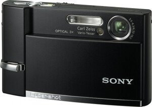 Aparat Sony DSC-T50 czarny + Karta  Lexar 8Gb