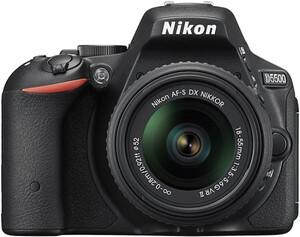 Lustrzanka Nikon D5500 + 18-55 VR czarny