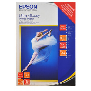 Papier Epson Ultra Glossy 300gr A4 15szt.