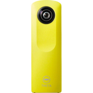 Poręczny aparat Ricoh Theta m15 sferyczny 360° żółty