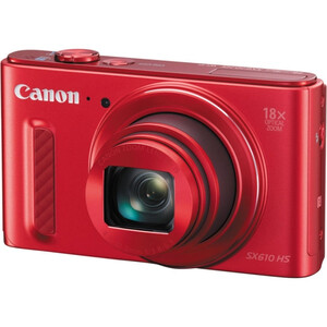 Aparat cyfrowy Canon PowerShot SX610 HS czerwony