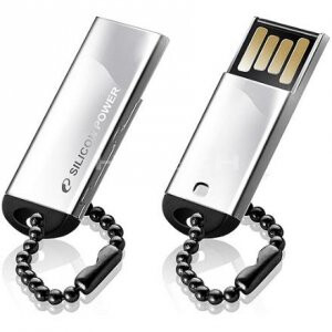 PENDRIVE Silicon Power 4GB TOUCH 830 SILVER