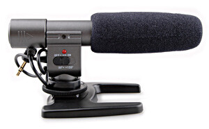 Mikrofon pojemnościowy 3,5mm kamery Canon JVC Sony