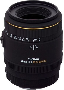 Obiektyw Sigma 70 mm f/2.8 DG EX MACRO / Canon
