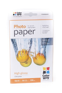 Papier ColorWay Photo Higf glossy 10x15 200g/m2 50 szt.