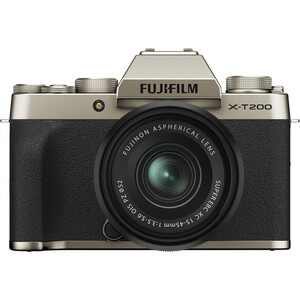Aparat cyfrowy FujiFilm X-T200 złoty + ob. XC 15-45 mm f/3.5-5.6 OIS PZ