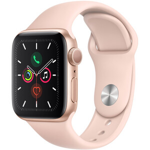 Smartwatch Apple Watch Series 5 40mm GPS Gold Pink aluminiowa koperta
