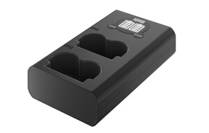 Ładowarka dwukanałowa Newell DL-USB-C do akumulatorów NP-W235