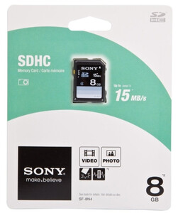 Karta pamięci Sony SDHC 8 GB 15MB/s 