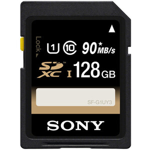 Karta pamięci Sony 128GB 90MB/s SF-UY3 UHS-I SDXC SFG1U