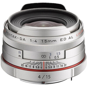 Obiektyw Pentax HD DA 15mm f/4 Limited srebrny