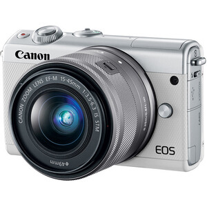 Aparat cyfrowy Canon EOS M100 srebrny