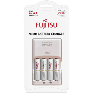 Ładowarka Fujitsu FCT343-CE + 4szt. akumulatorków R6 AA 1900mAh