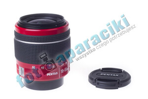 Obiektyw Pentax SMC DA L 18-55 mm f/3,5-5,6 AL WR czerwony