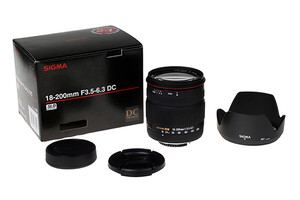 Obiektyw Sigma 18-200 mm f/3.5-6.3 DC HSM Nikon